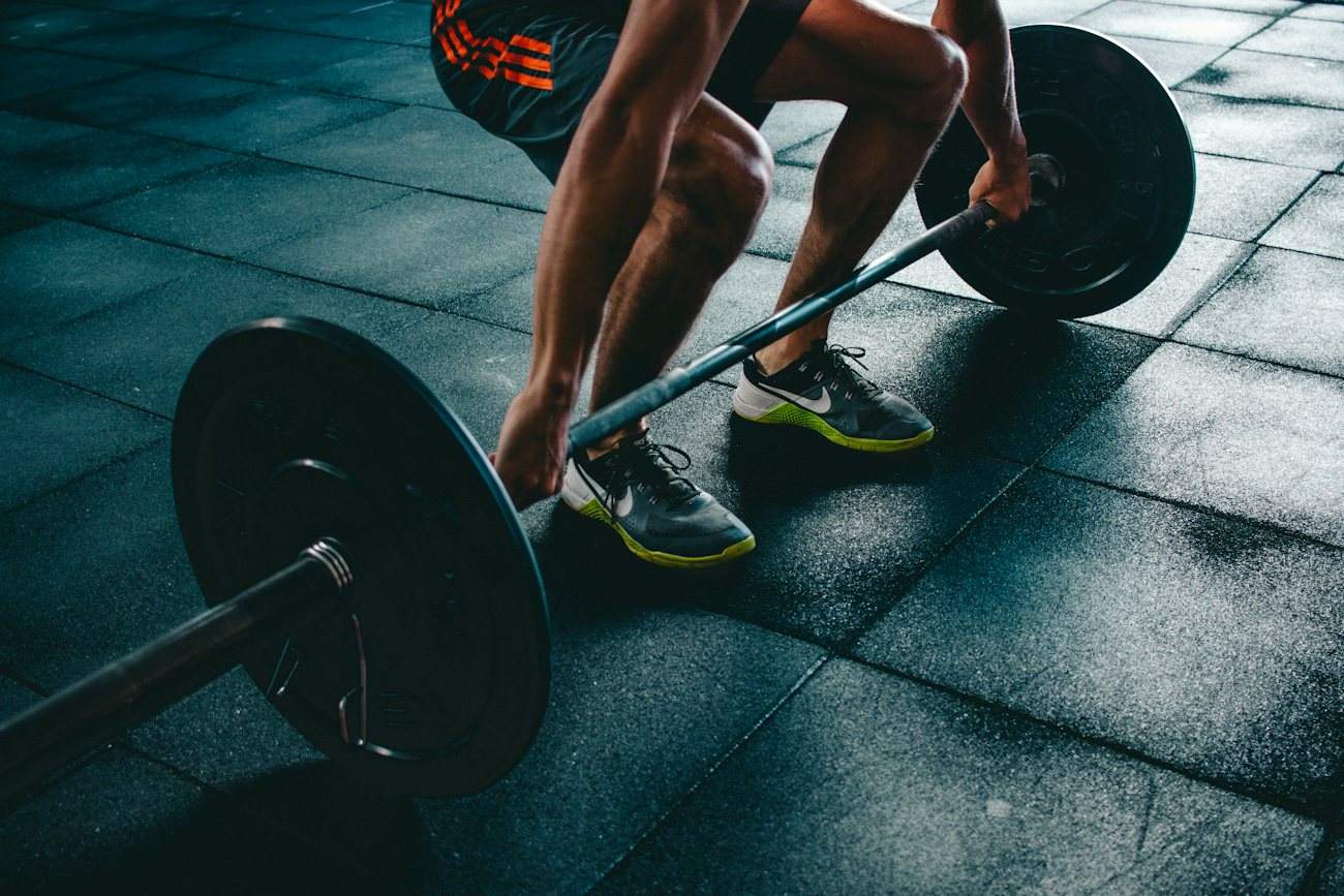 Strength training in the gym